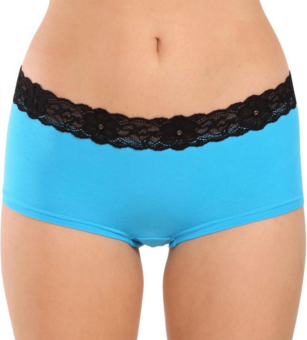 Women's panties Styx with leg light blue