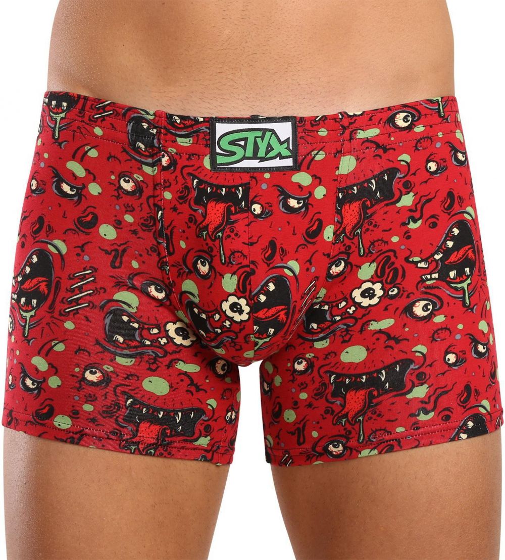 Men's Styx Long Art Classic Zombie Rubber Boxers