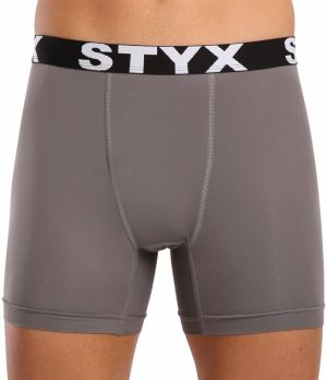 Men's functional boxer shorts Styx dark grey