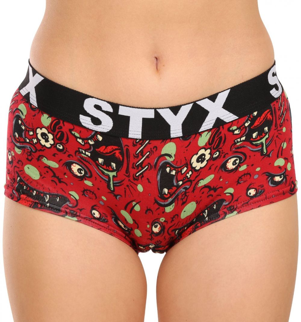 Women's Styx art panties with zombie leg loop