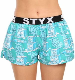 Women's Boxer Shorts Styx Art Sports Rubber Ice Cubes