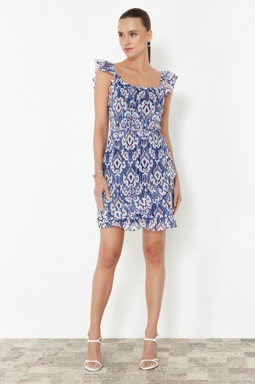 Trendyol Blue Floral
