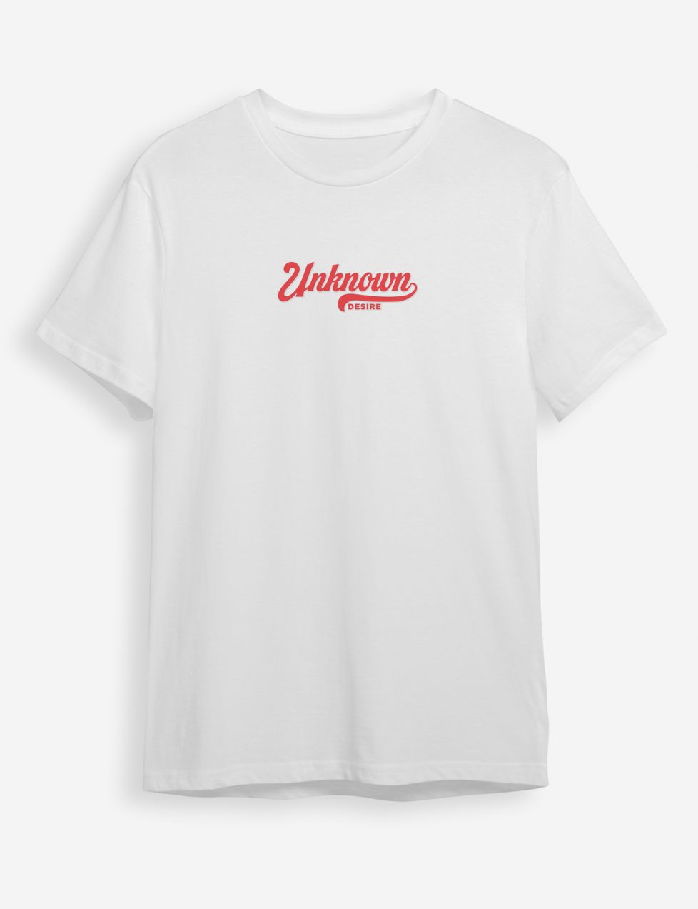 Trendyol White Text Printed Regular Cut T-shirt