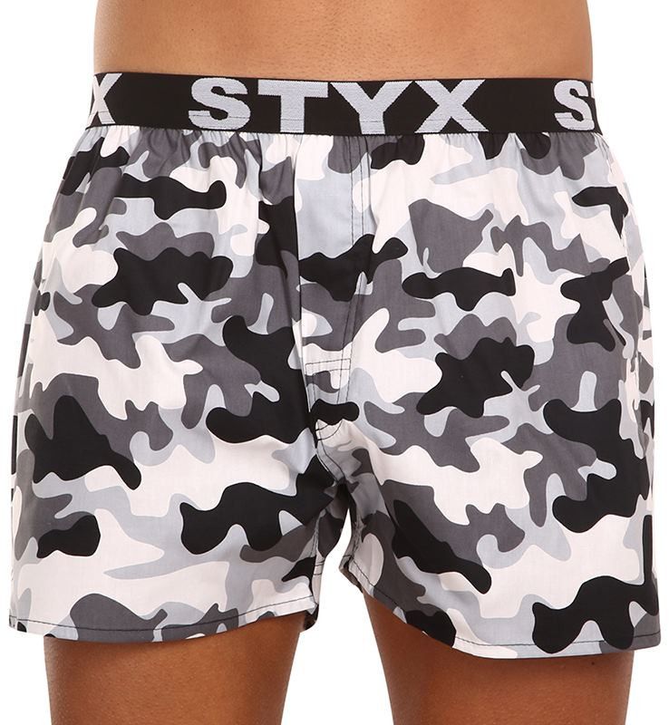 Men's shorts Styx art sports rubber camouflage