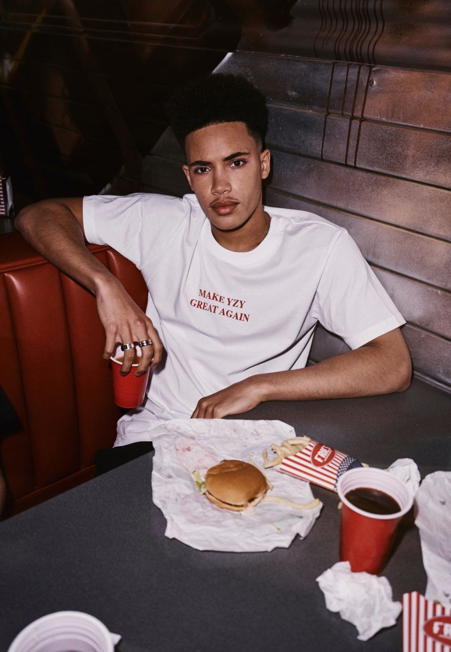 Again, a great white t-shirt