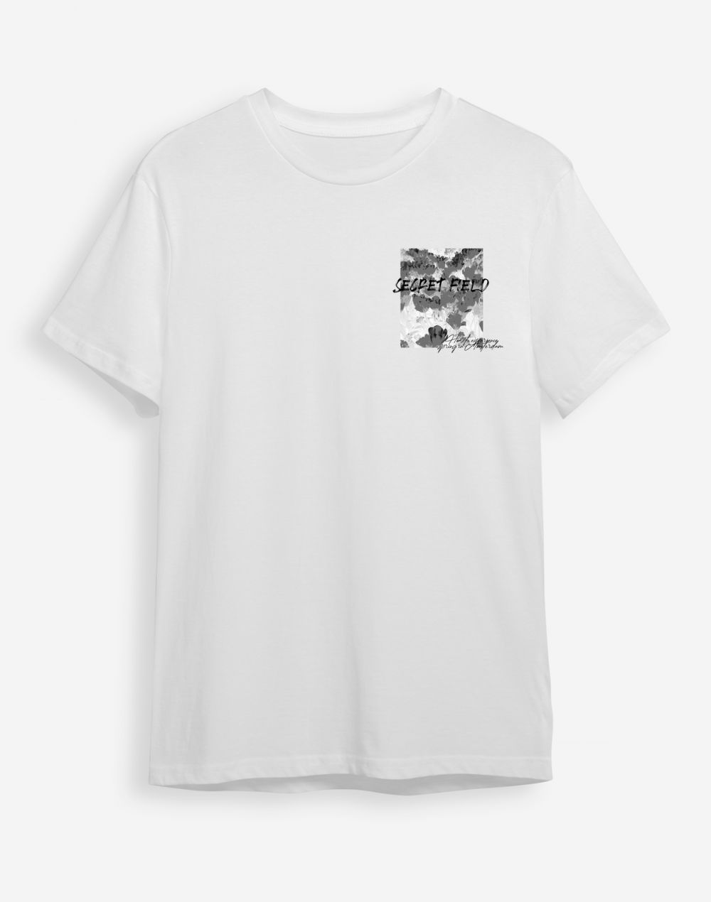 Trendyol White Text Printed Regular Cut T-shirt