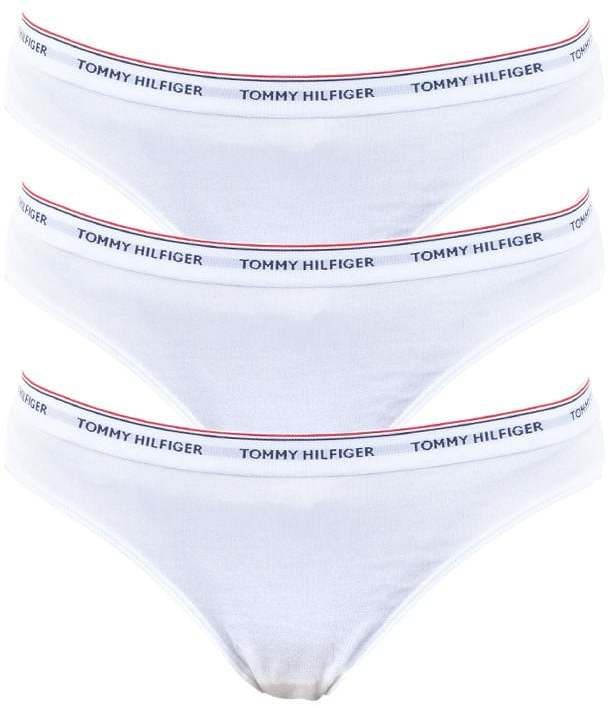 Tommy Hilfiger Nohavičky - 3P BIKINI biele