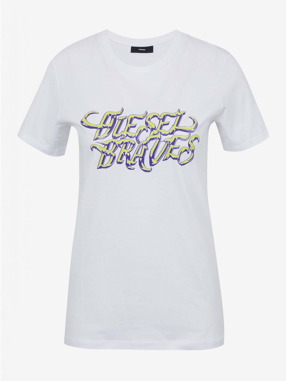 Diesel Tričko - TSILYK8 TSHIRT biele