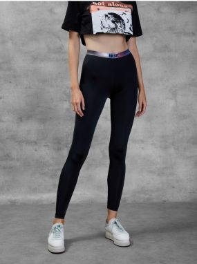 Diesel Legíny - UFLBFAUSTINLPMF TROUSERS čierne