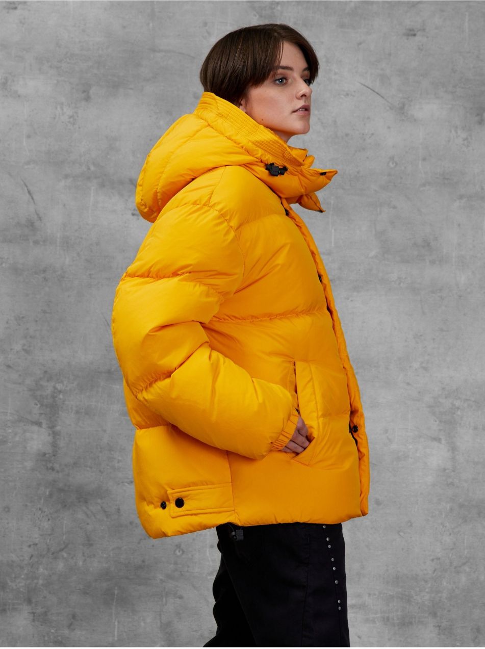 Diesel Bunda - W-ROLF JACKET žluá