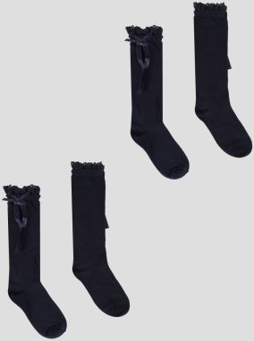 Yoclub Kids's Socks 2-Pack SKA-0163G-190B Navy Blue