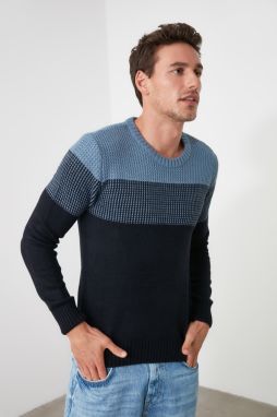 Pánsky sveter Trendyol Color Block