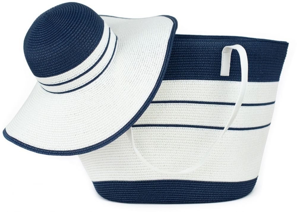 Plážová taška s klobúkom Art of Polo Navy