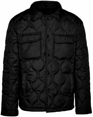 Trendyol Black Unisex Regular Fit Water and Wind Resistant Quilted Coat