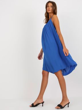 Dark blue viscose dress by Polinne OCH BELLA