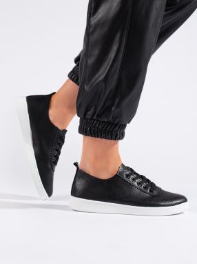 Shelvt Women's black shoes