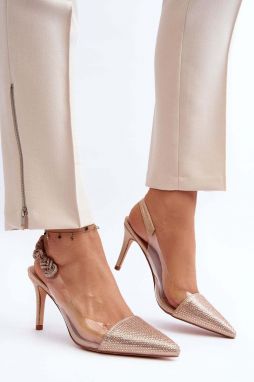 D&A high heels Champagne