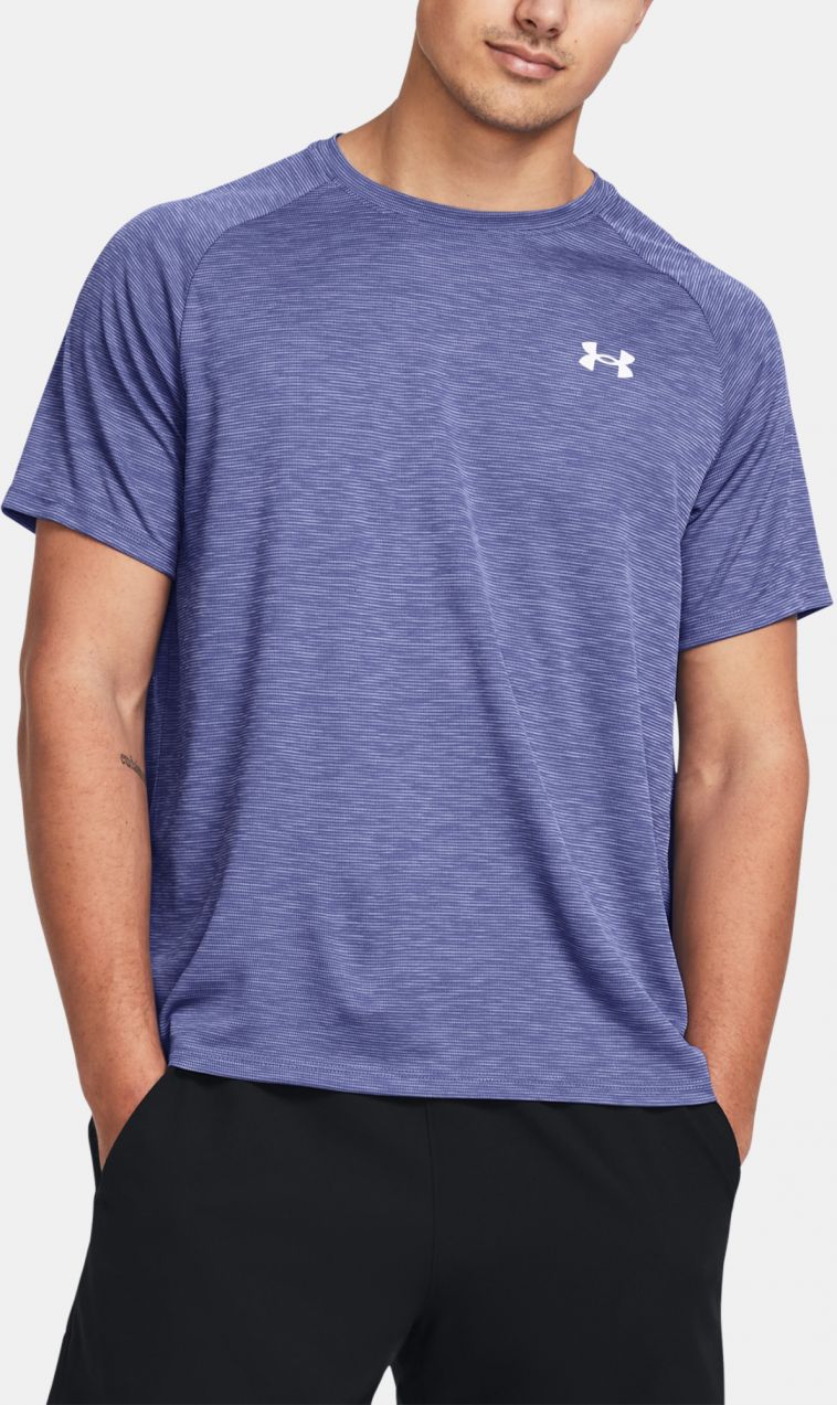 Tričká s krátkym rukávom pre mužov Under Armour - fialová