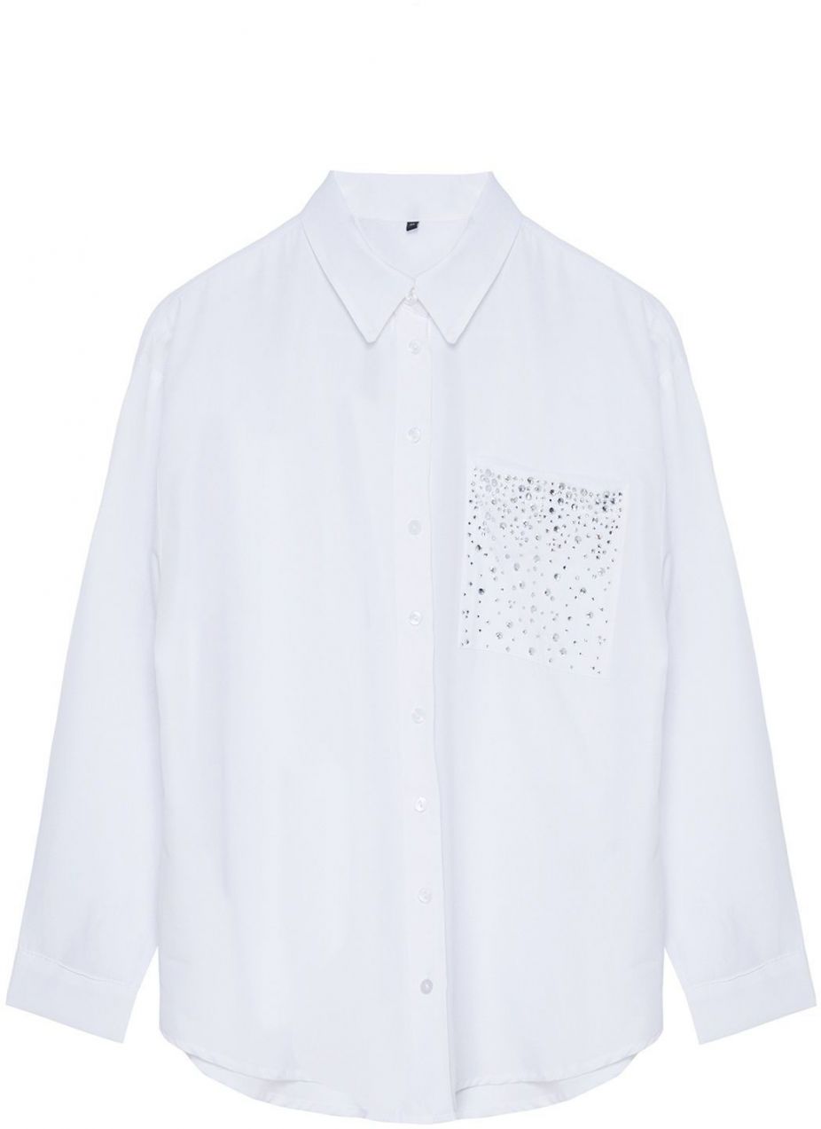 Trendyol Ecru Pocket Detailed Woven Shirt