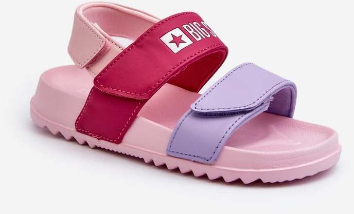Lightweight Sandals for Girls Big Star Pink