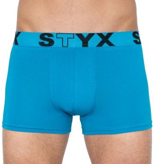 Men's boxer shorts Styx sports rubber light blue