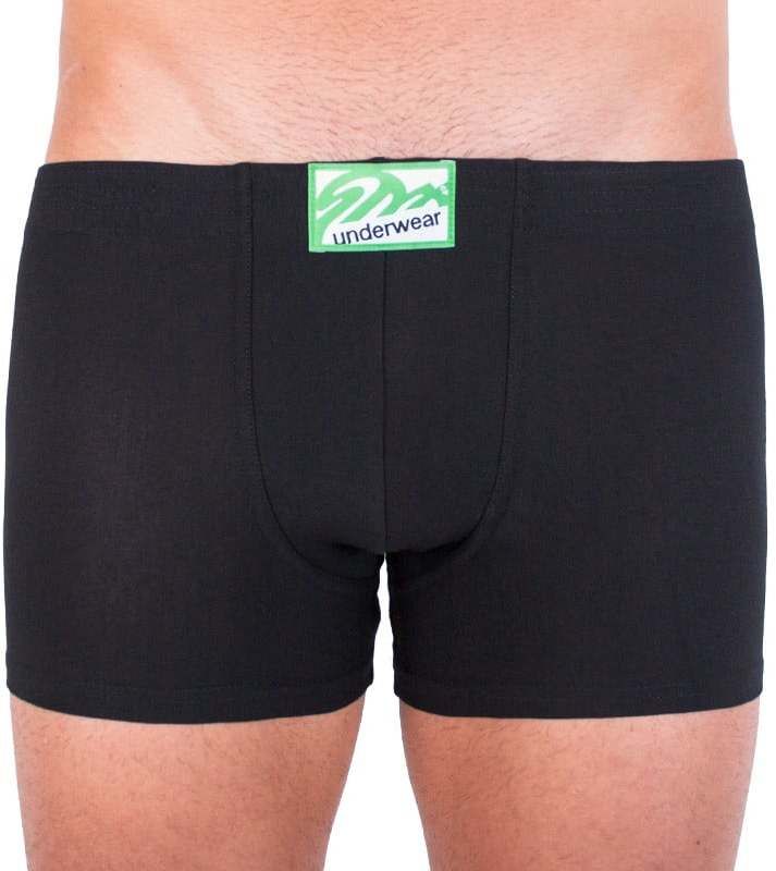 Men's boxers Styx long classic rubber black