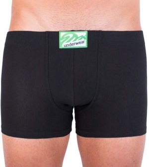 Men's boxers Styx long classic rubber black