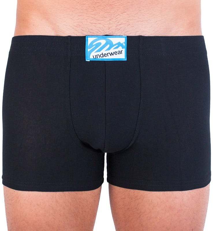Men's boxers Styx long classic rubber black