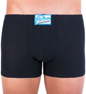 Men's boxers Styx long classic rubber black