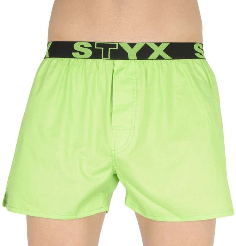 Men's shorts Styx sports rubber green