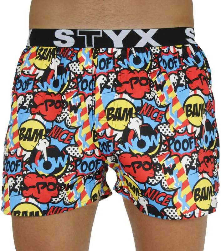 Men's shorts Styx art sports rubber poof