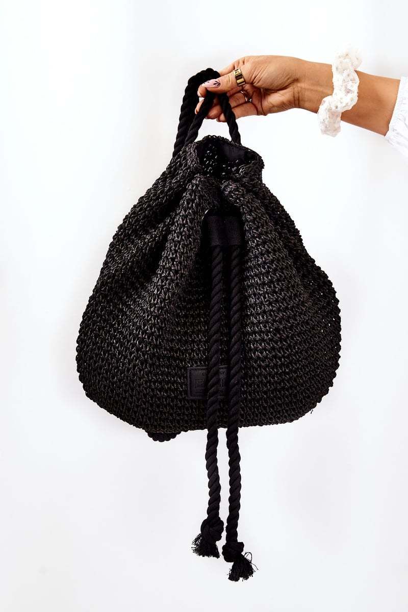 Women's backpack in baggy Big Star design - black