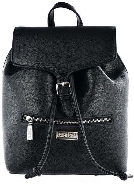 Big Star Classic Leather Backpack KK574132 Black