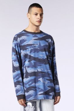 Tričko - DIESEL TSANTALSS TSHIRT modré