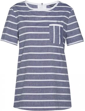 Tommy Hilfiger Tričko - NADIE TOP SS modré