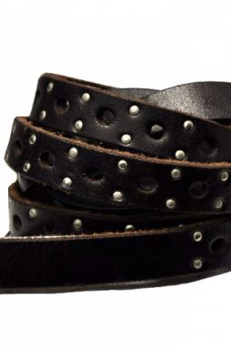 Tommy Hilfiger Opasok - ABILENE BELT hnedý