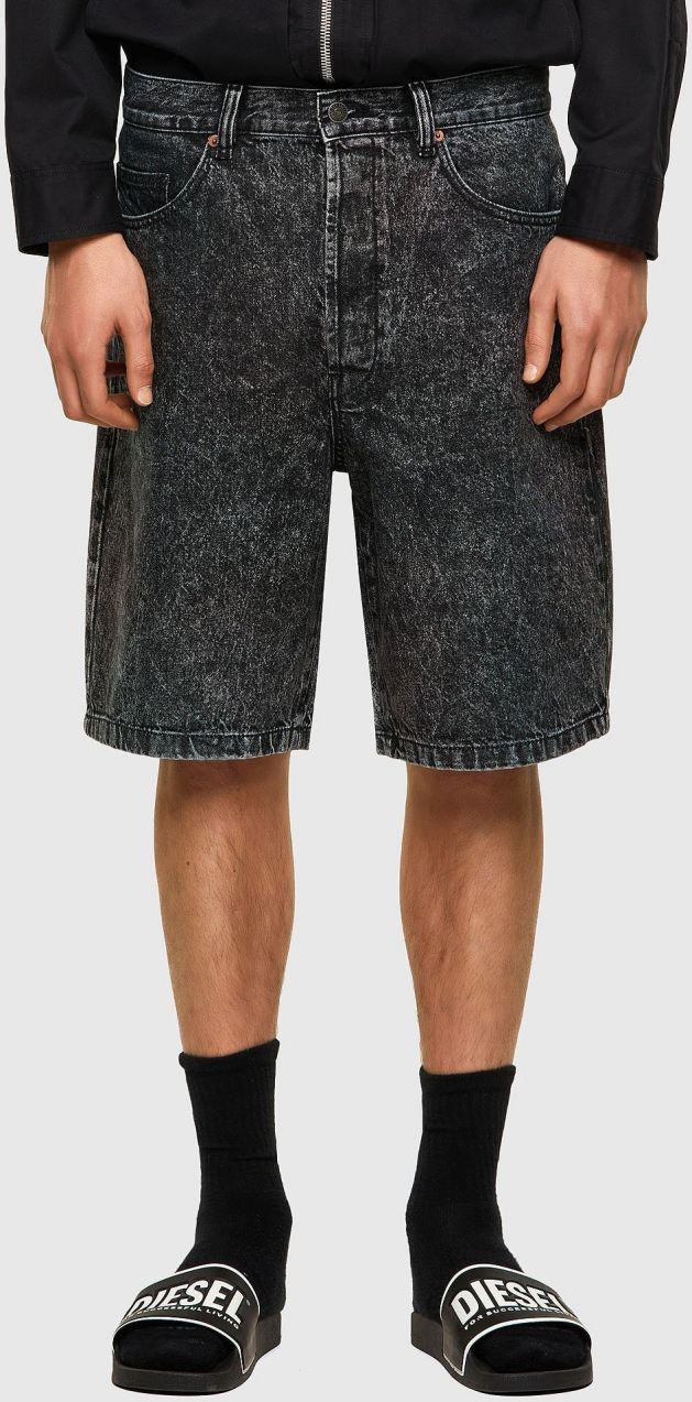 Krátke nohavice - Diesel DMAXSSP SHORTS tmavosivé