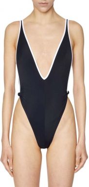 Diesel Plavky - BFSW-TESSAH SWIMSUIT čierne