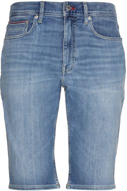 Tommy Hilfiger Krátke nohavice - MIAMI SHORT 5PKT GARY INDIGO modré