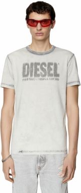 Diesel Tričko - T-DIEGOR-E6 T-SHIRT sivé