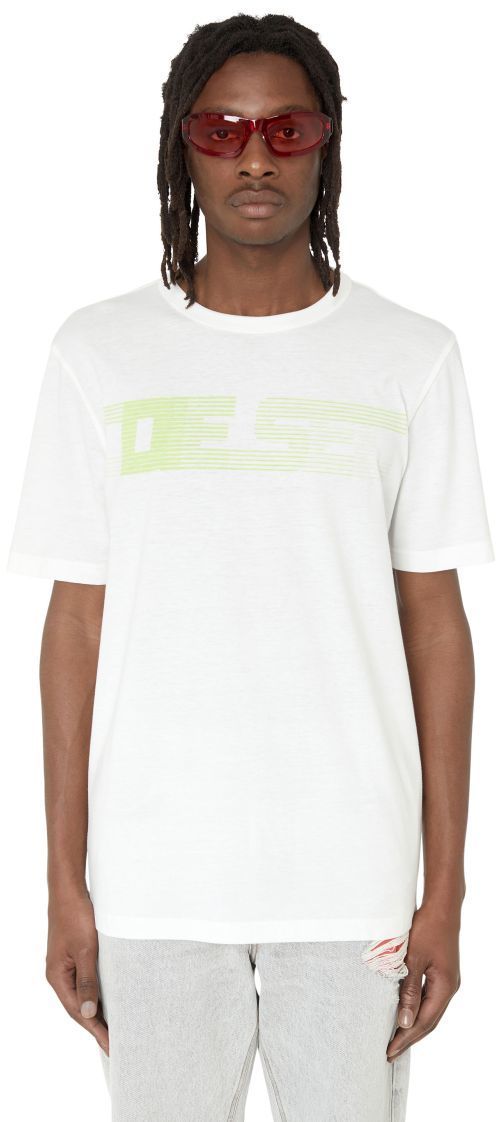 Diesel Tričko - T-JUST-E19 T-SHIRT biele