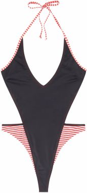 Diesel Plavky - BFSW-KATRIEN SWIMSUIT čierne