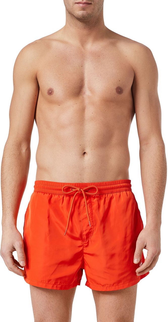Diesel Plavky - BMBX-CAYBAY-SHORT-X BOXER-SHOR oranžové