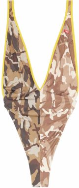 Diesel Plavky - BFSW-TESSAH SWIMSUIT béžové