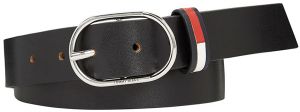 Tommy Jeans Opasok - TJW OVAL 3.0 BELT čierny