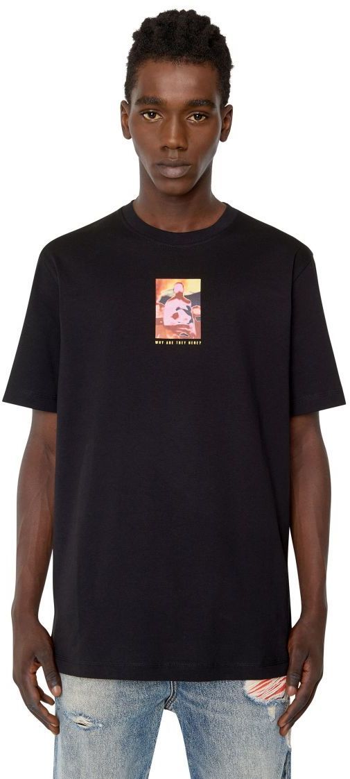 Diesel Tričko - T-JUST-E31 T-SHIRT čierne