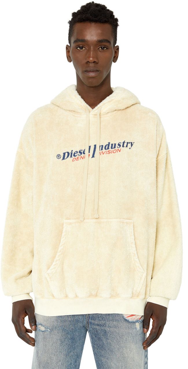 Diesel Mikina - S-UMMERRY SWEAT-SHIRT béžová