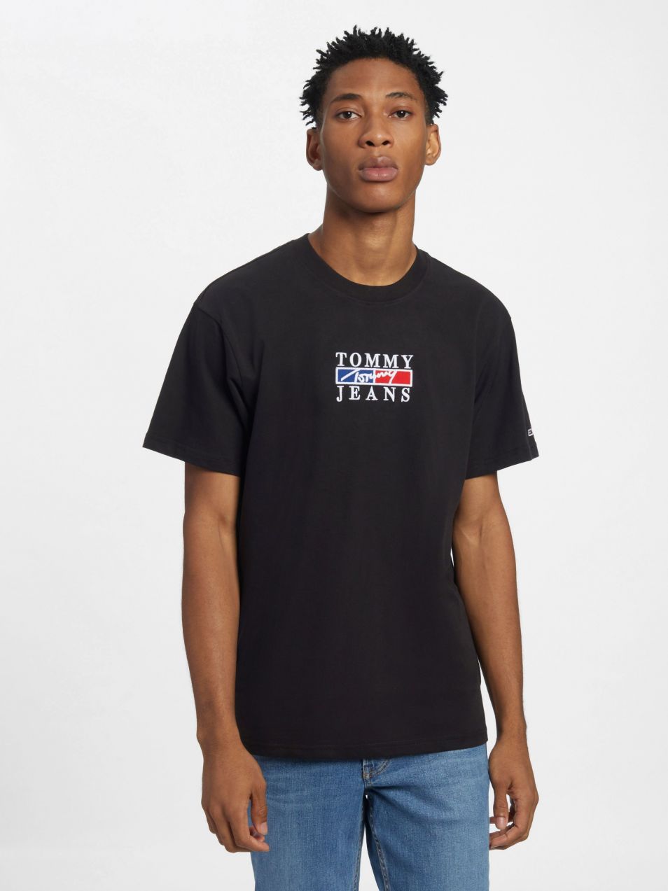 Tommy Jeans Tričko - TJM RLXD TIMELESS TO čierne