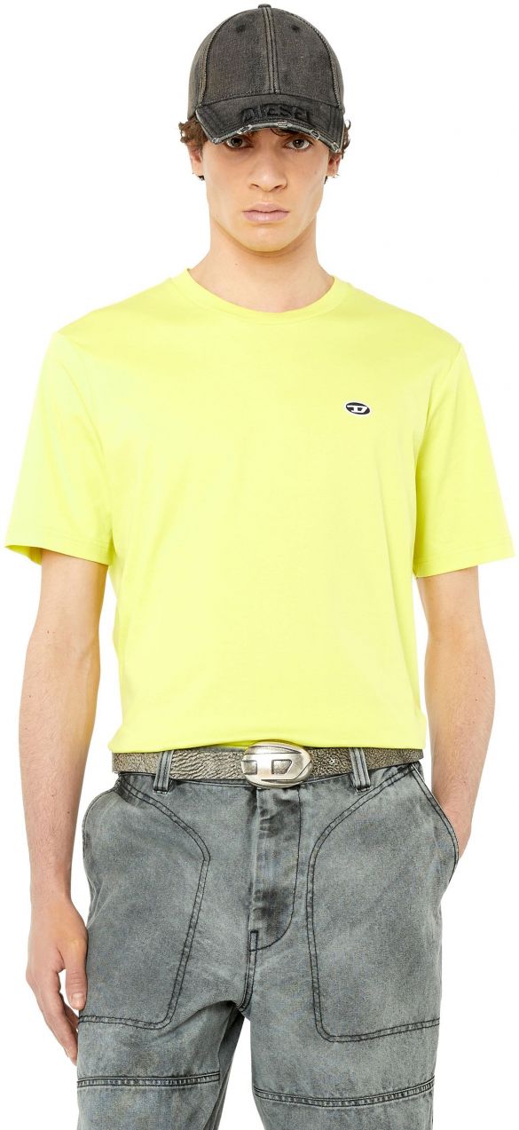 Diesel Tričko - T-JUST-DOVAL-PJ T-SHIRT zelené