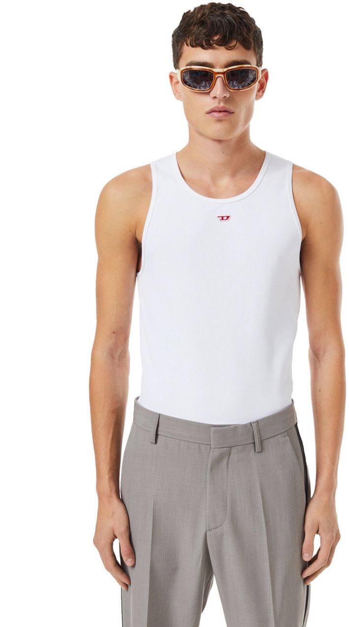 Diesel Tielko - T-LIFTY-D T-SHIRT biele